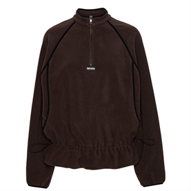 Rotate Fleece Half Zip Jakke, Molé 